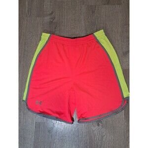 Under Armour Womens Shorts Loose Heat Gear Mesh Workout Running Fushia Sz Small